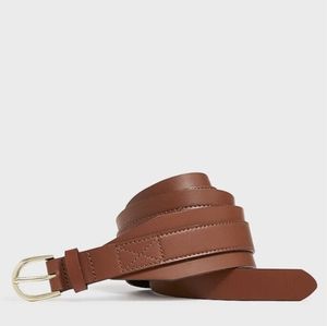 JCrew Leather Belt Small/Medium Tan Brown